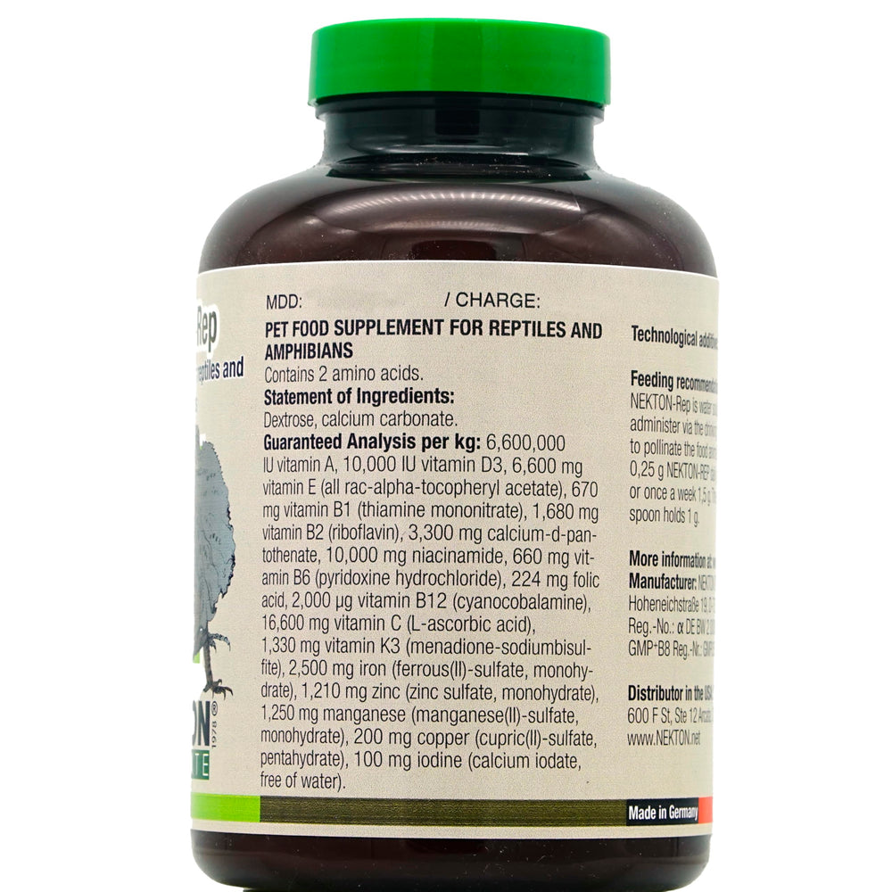 Nekton-Rep dosificador para medir dosis diaria de vitaminas y minerales.