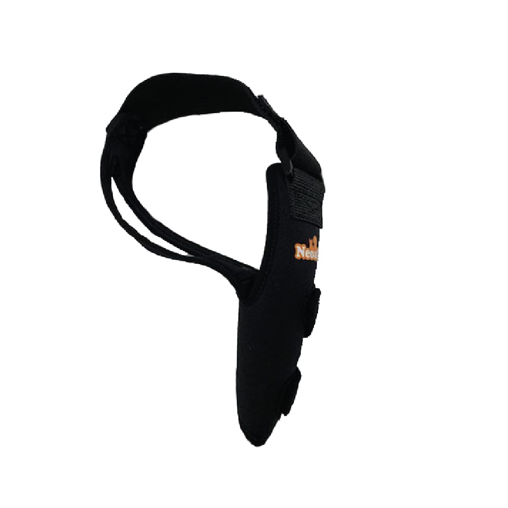 NeoAlly protector codo perro en uso: protección suave durante paseos.