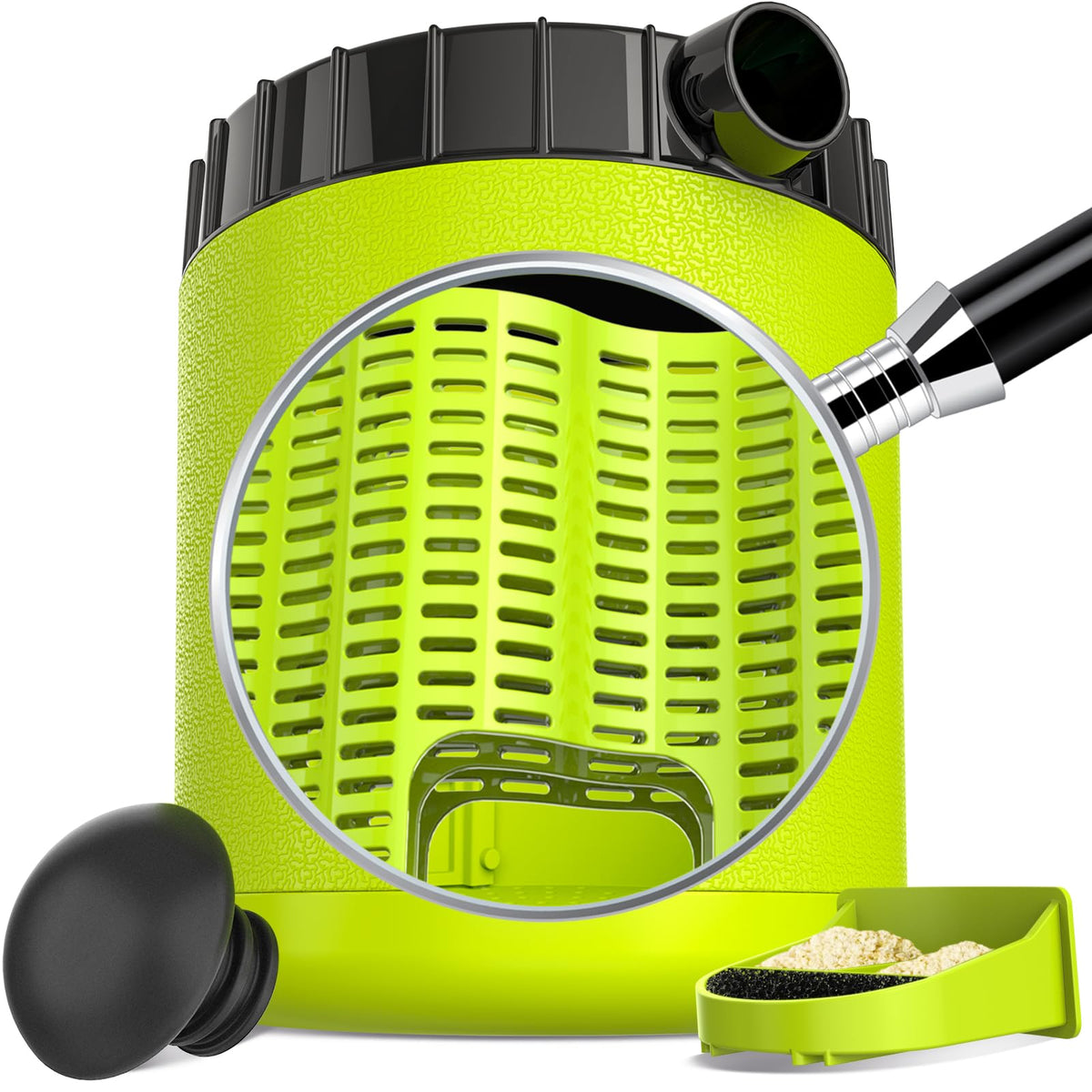 NEPTONION tanque organizador con sello de goma para manejo higiénico de insectos