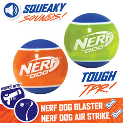 Nerf Dog bola resistente al agua y duradera para todo clima.