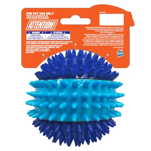 Nerf Dog bola TPR suave, ofrece agarre cómodo durante las sesiones de juego.