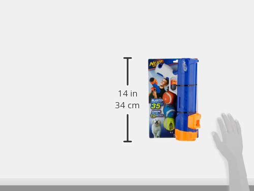 Ideal para juego al parque o jardín; compatible con bolas Nerf de 2 pulgadas.