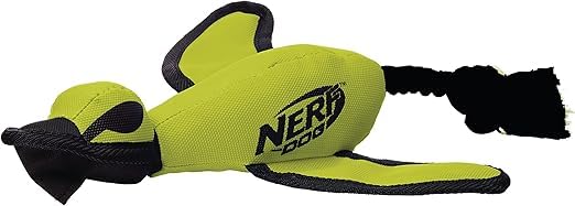 Nerf Dog Trackshot Exterior Nylon Resistente: durabilidad para mordidas y juego prolongado.