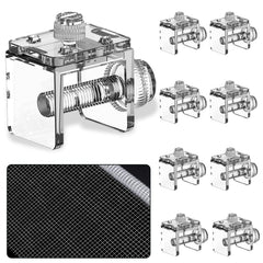 NestBasics tapa de acuario con 8 clips para mayor seguridad de los peces.