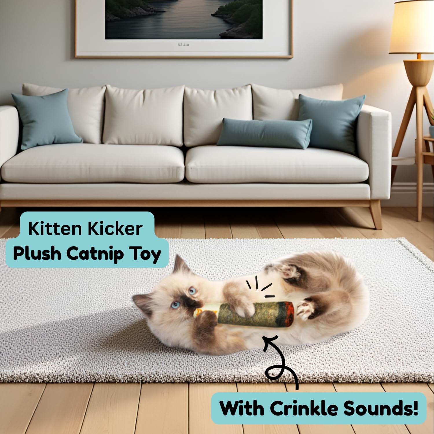 Nestpark Doobie: juguete interactivo para interiores que mantiene entretenido al gato.