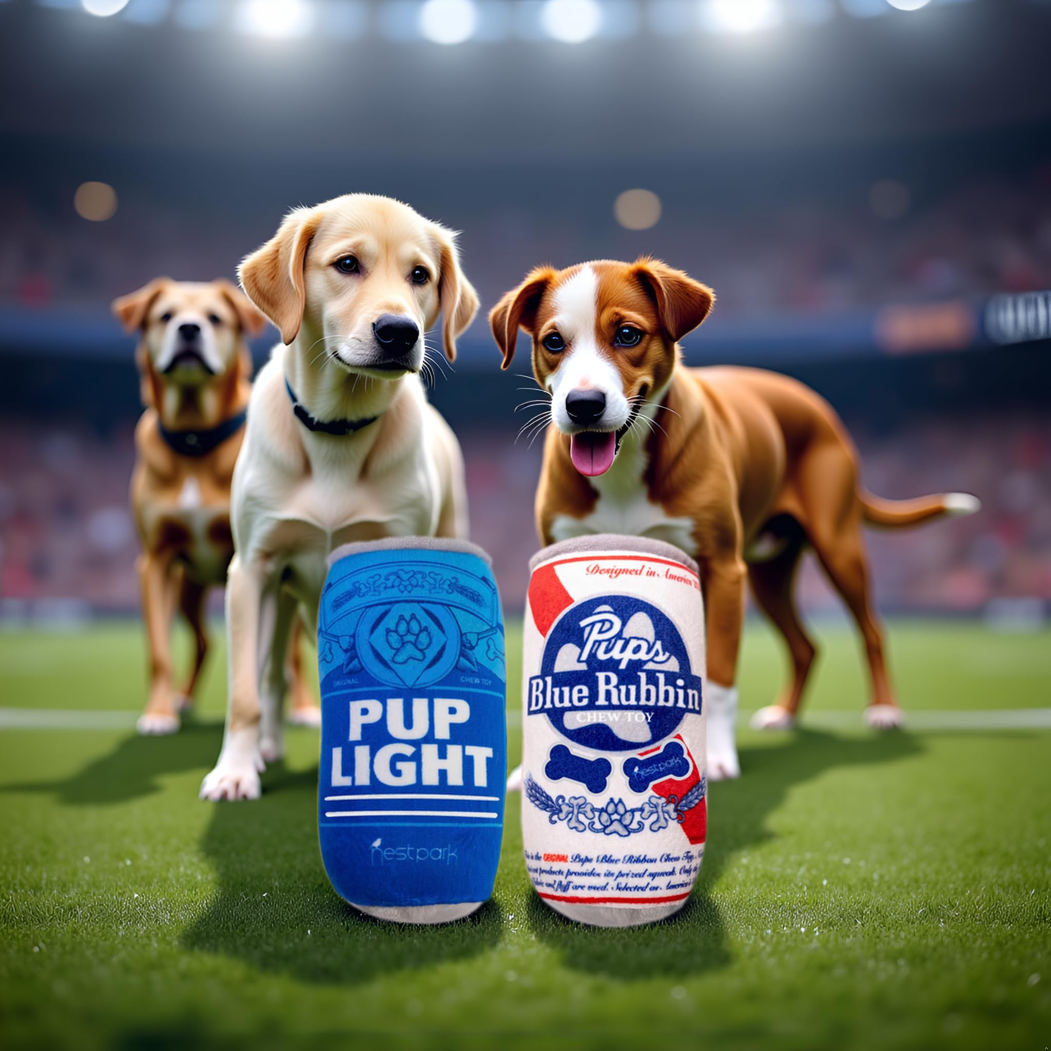 Nestpark Pup Light interior sonajero para perro, estimula juego