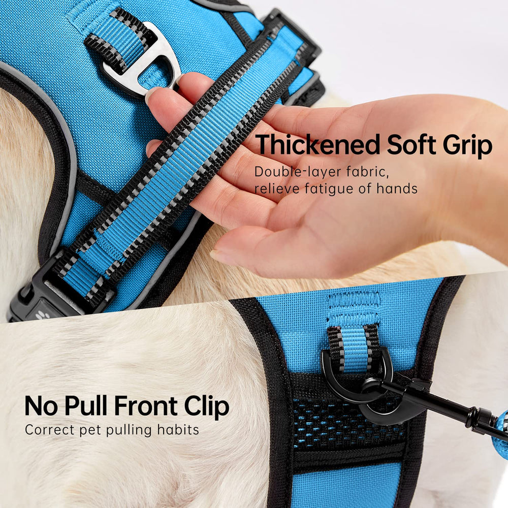 NESTROAD arnés con clip frontal y trasero para entrenamiento y caminata