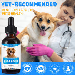 Netwik Colágeno para perros, pelaje-brillo, favorece un pelaje más vivo.