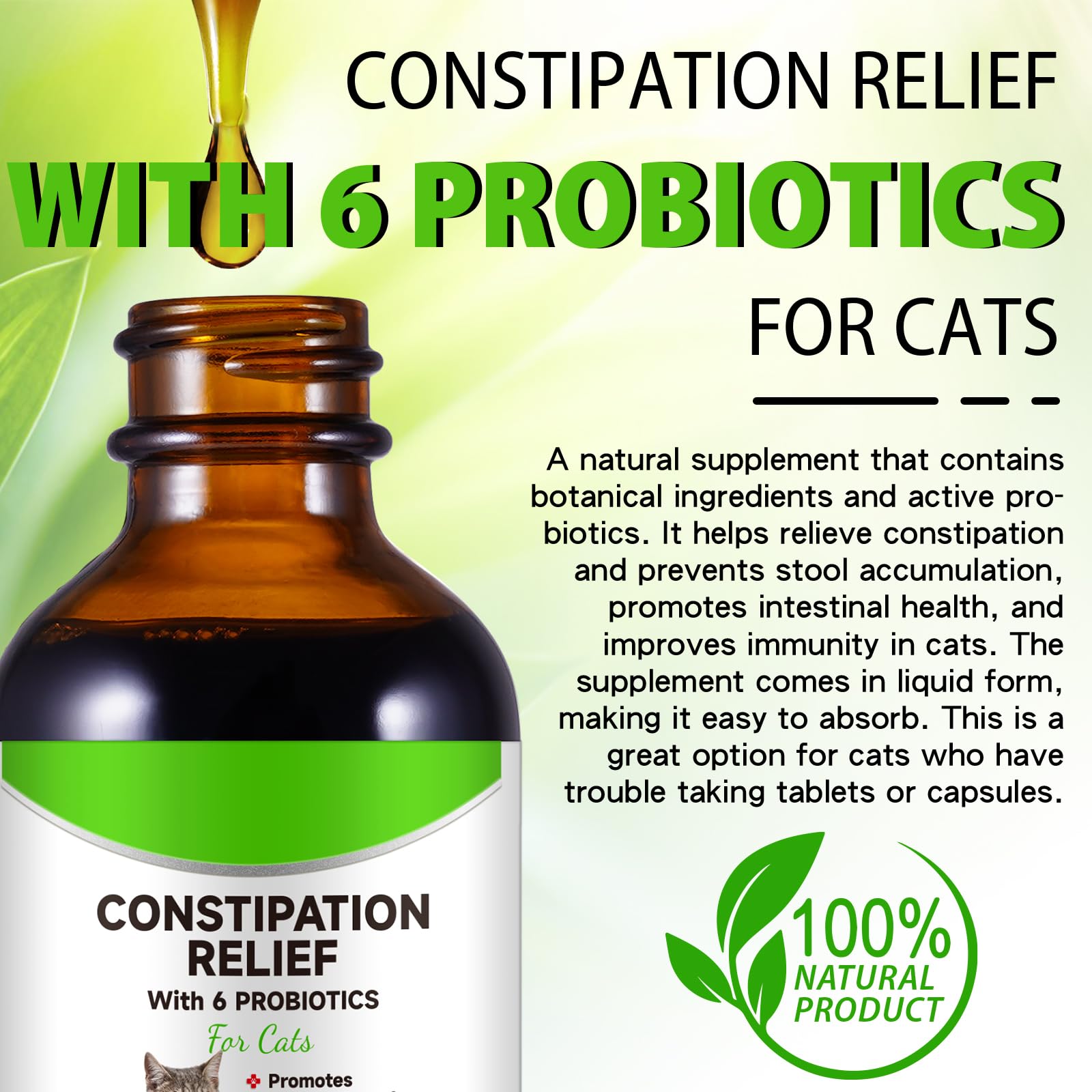 Netwik Probioticos 6 Digestivo: apoyo suave para el sistema digestivo felino.