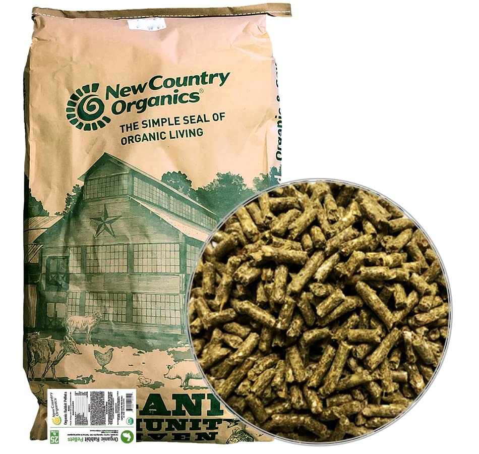 New Country Organics pellets para conejo, nutrición para todas las edades