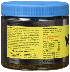 New Life Spectrum AlgaeMax Regular 300g, frasco compacto para espacios pequeños