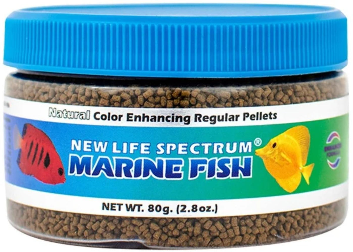 New Life Spectrum Marine 80g granulo hundible para nutrición marina equilibrada y fácil digestión.