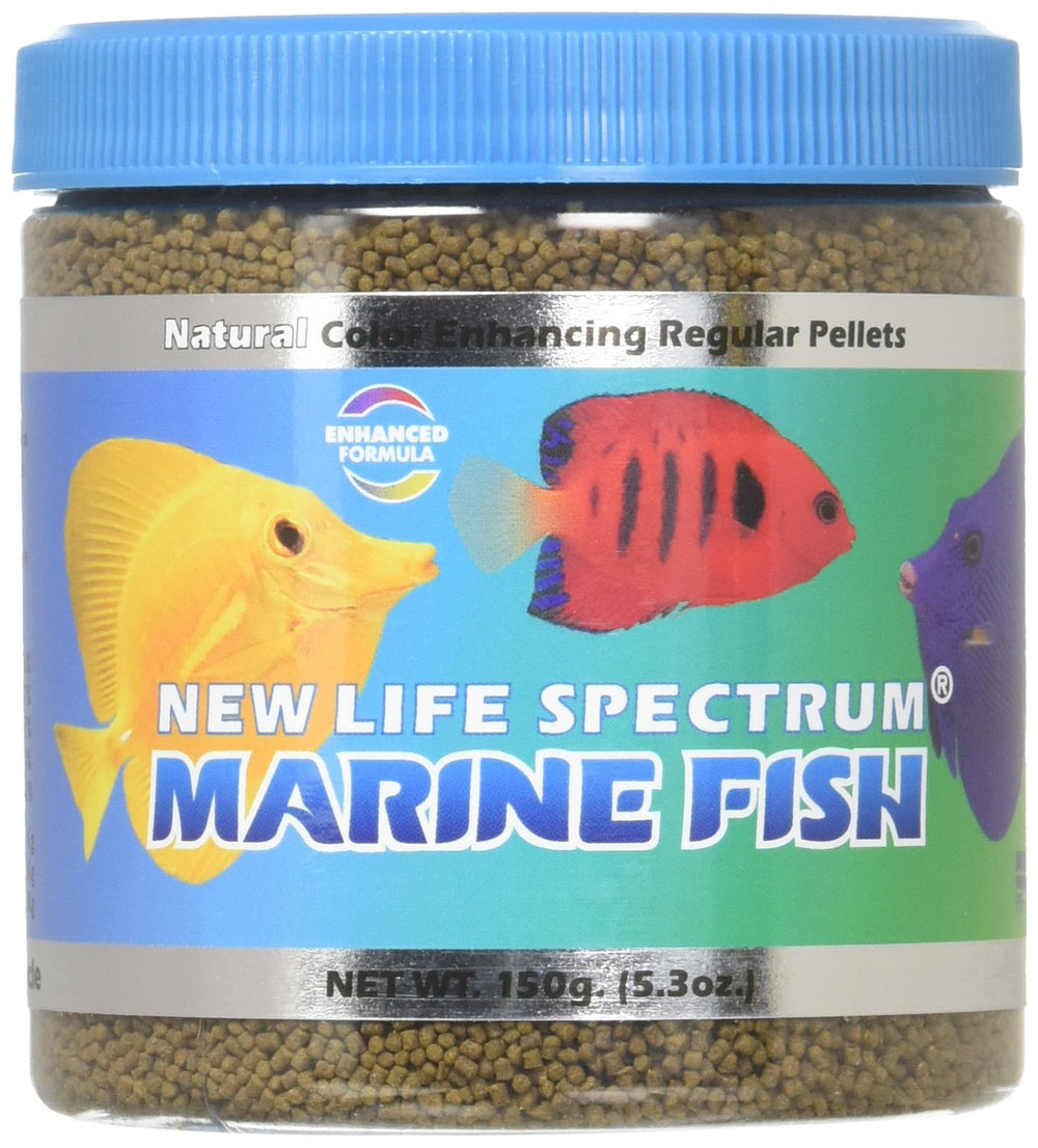 New Life Spectrum Naturox Marine Formula: pellets de 1 mm para alimentación diaria de peces.