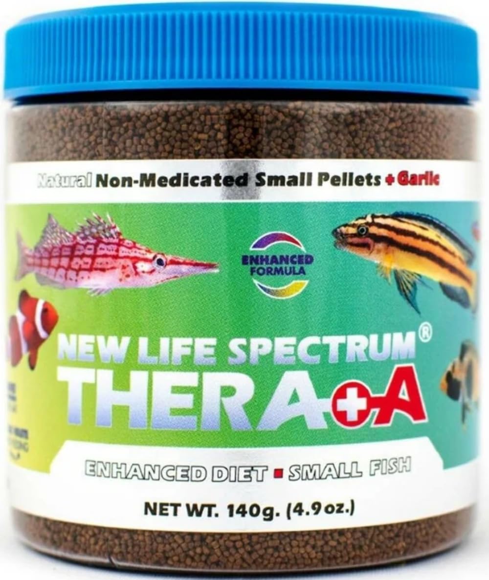 New Life Spectrum Thera A Small 140g, bote, nutrición de alta densidad para peces estresados