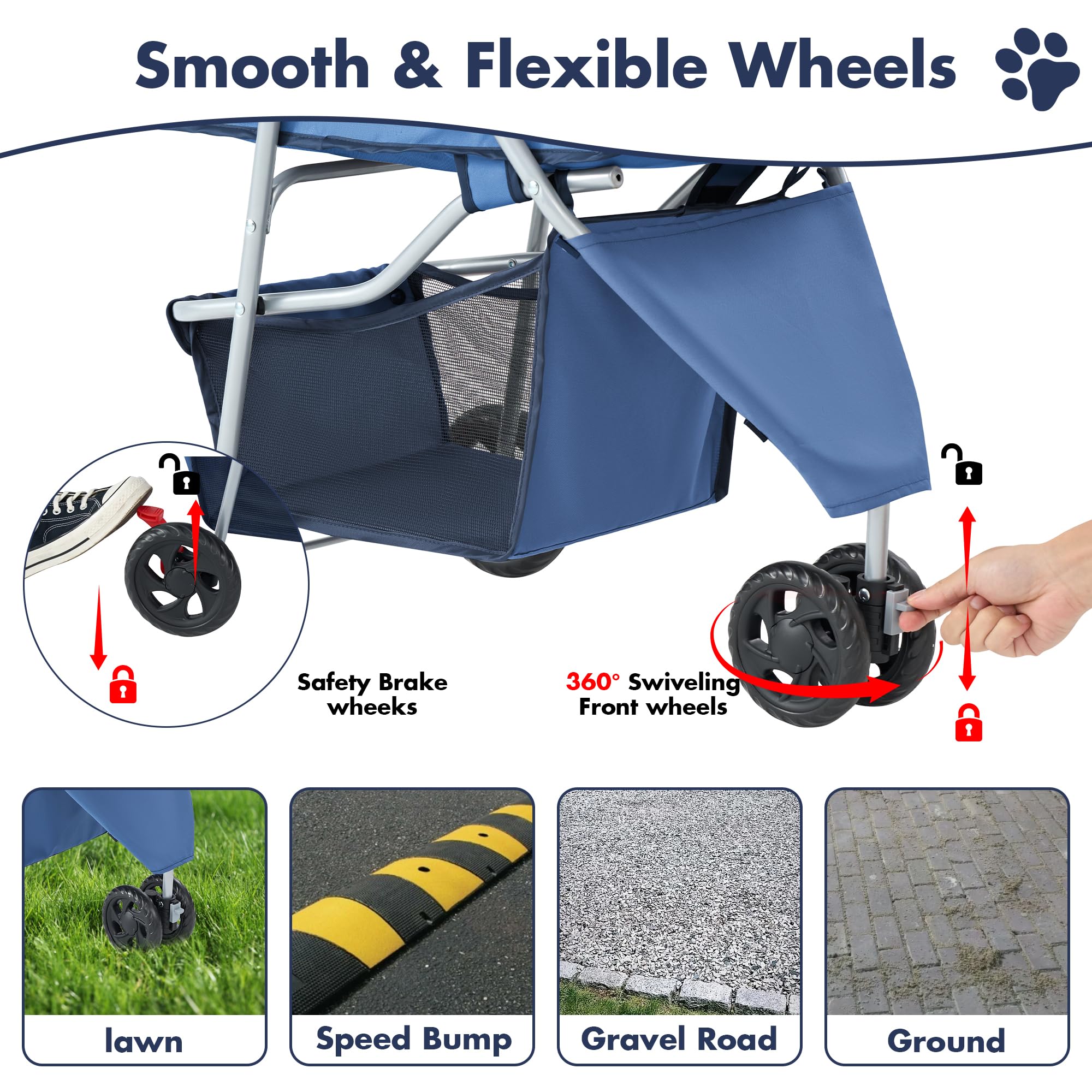 NEWBULIG capota retráctil para sombra durante el paseo
