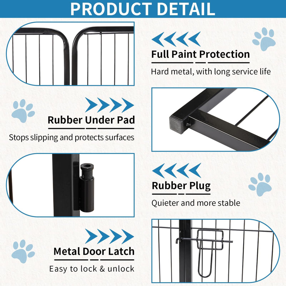 NEWBULIG paneles de metal resistentes, montaje rápido, perfecto para camping y jardín.