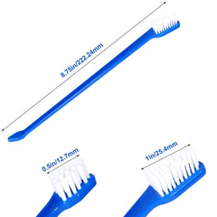 Newday cepillo dental doble cabeza con cerdas ultrasuaves para limpieza suave