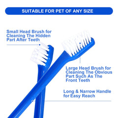 Newday empaque individual opp, 50 cepillos para mascotas, ideal para venta o regalo