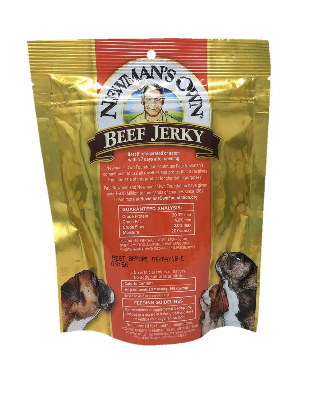Premios ideales para entrenamiento y recompensa diaria, tentempié canino de Newman's Own.