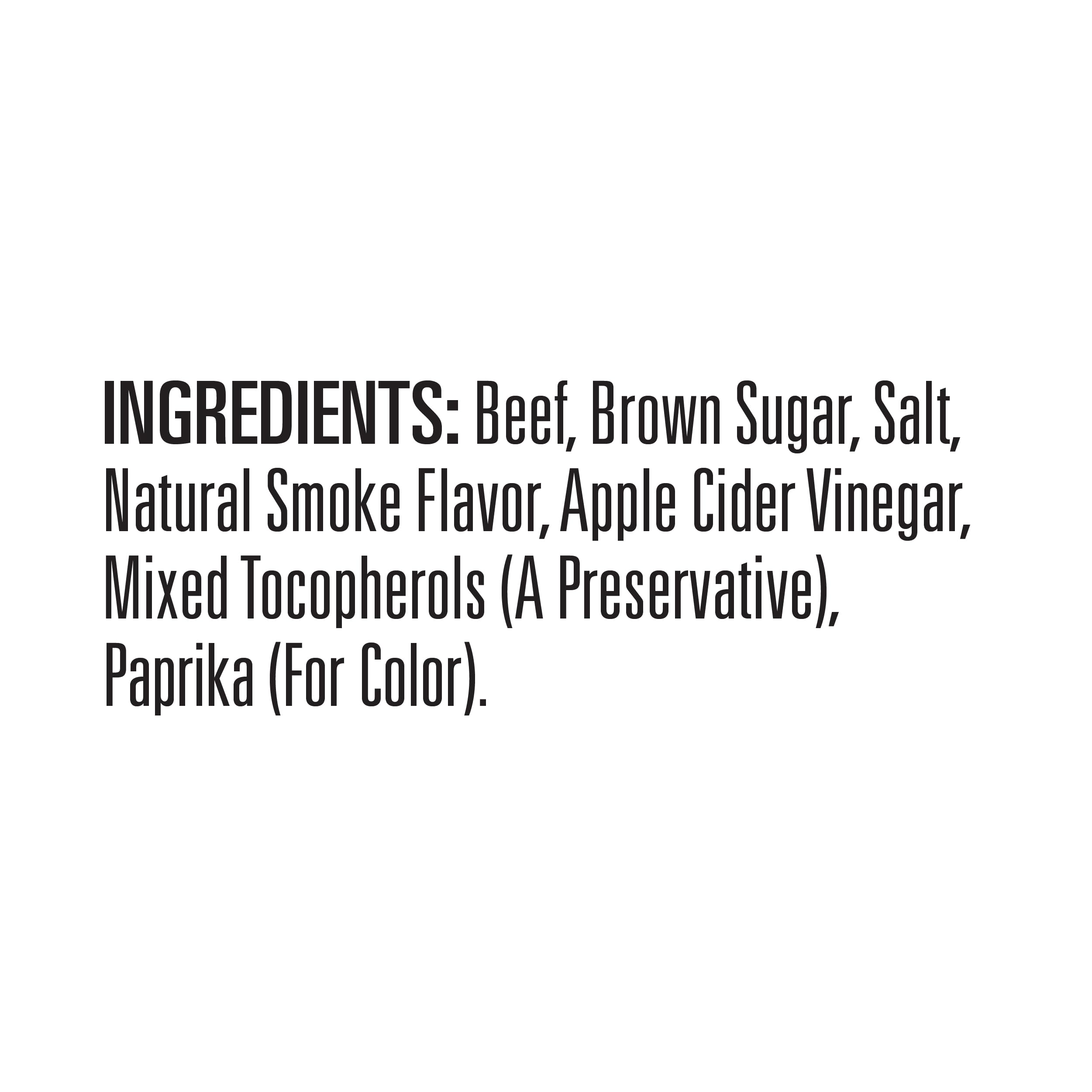 Newman's Own ternera alimentada con pasto, primer ingrediente