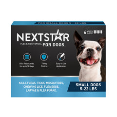 NEXTSTAR: aplicación tópica en perro para protección de 30 días contra pulgas y garrapatas