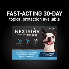 NEXTSTAR protege contra 7 vectores en una dosis para perros