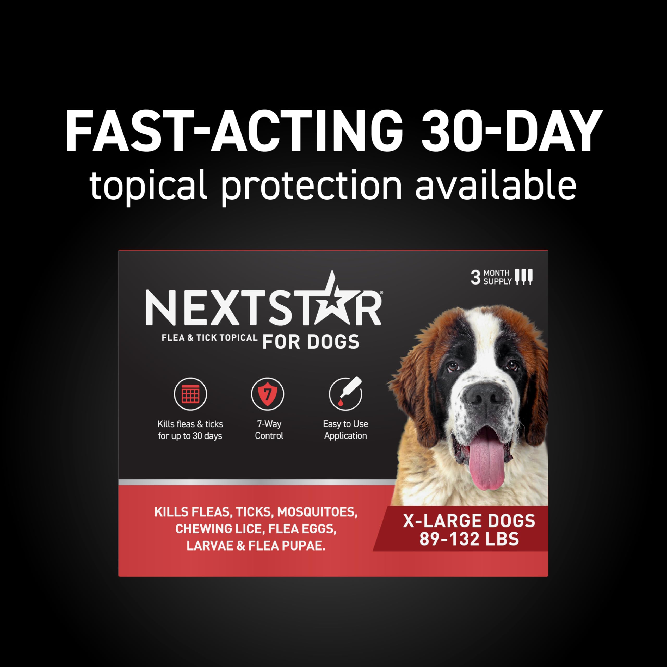 NEXTSTAR es resistente al agua, ideal para perros activos.