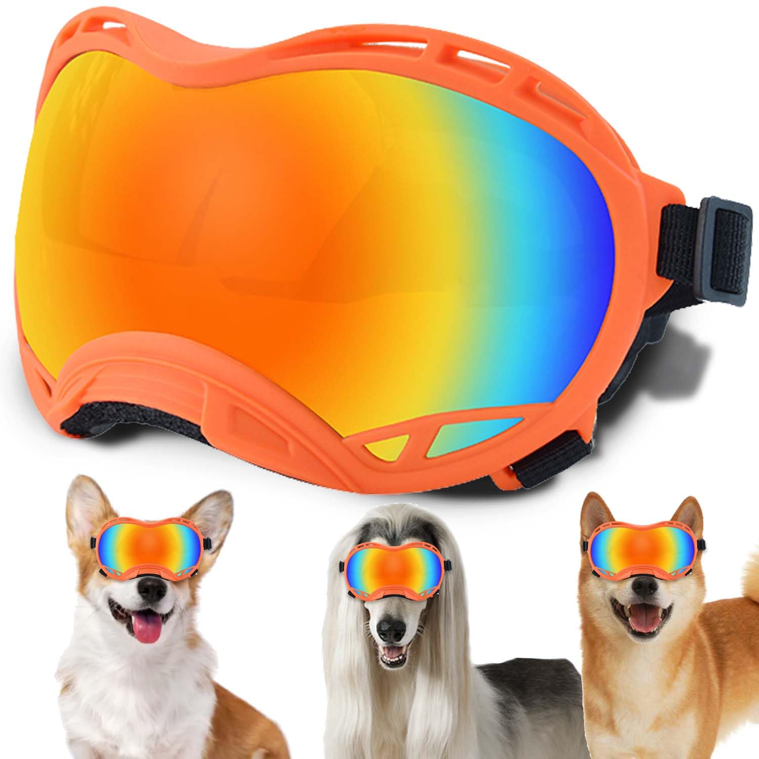 Gafas NICERINC PET Doggles con lentes UV para protección ocular en paseos