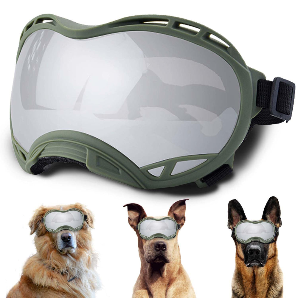 Gafas NICERINC PET Doggles con lentes UV400 para protección ocular en la playa y la montaña