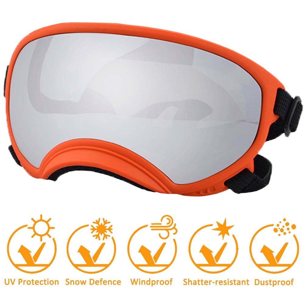 Gafas NICERINC PET con correa ajustable para un ajuste seguro.
