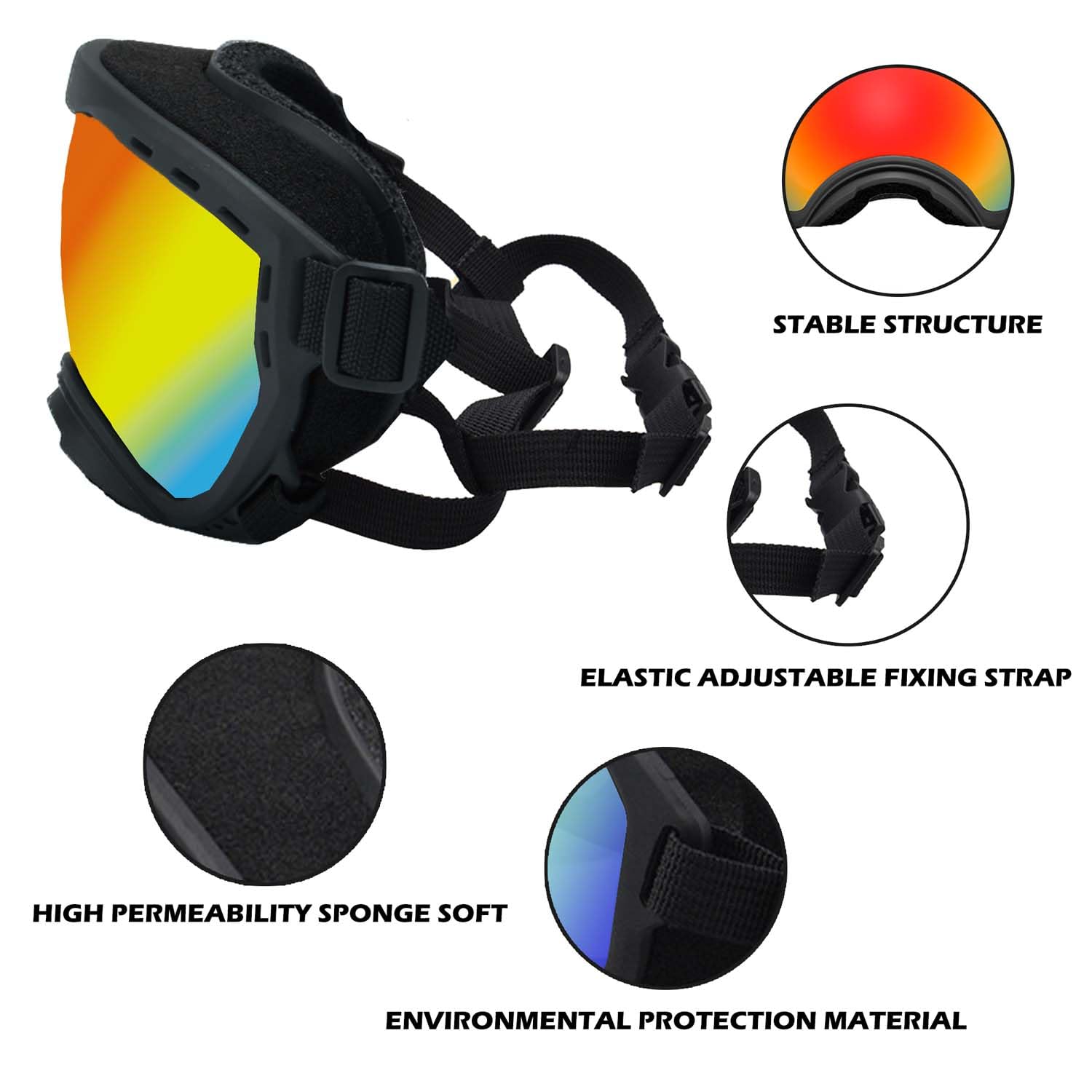 Lentes de PC en gafas NICERINC PET para visión nítida