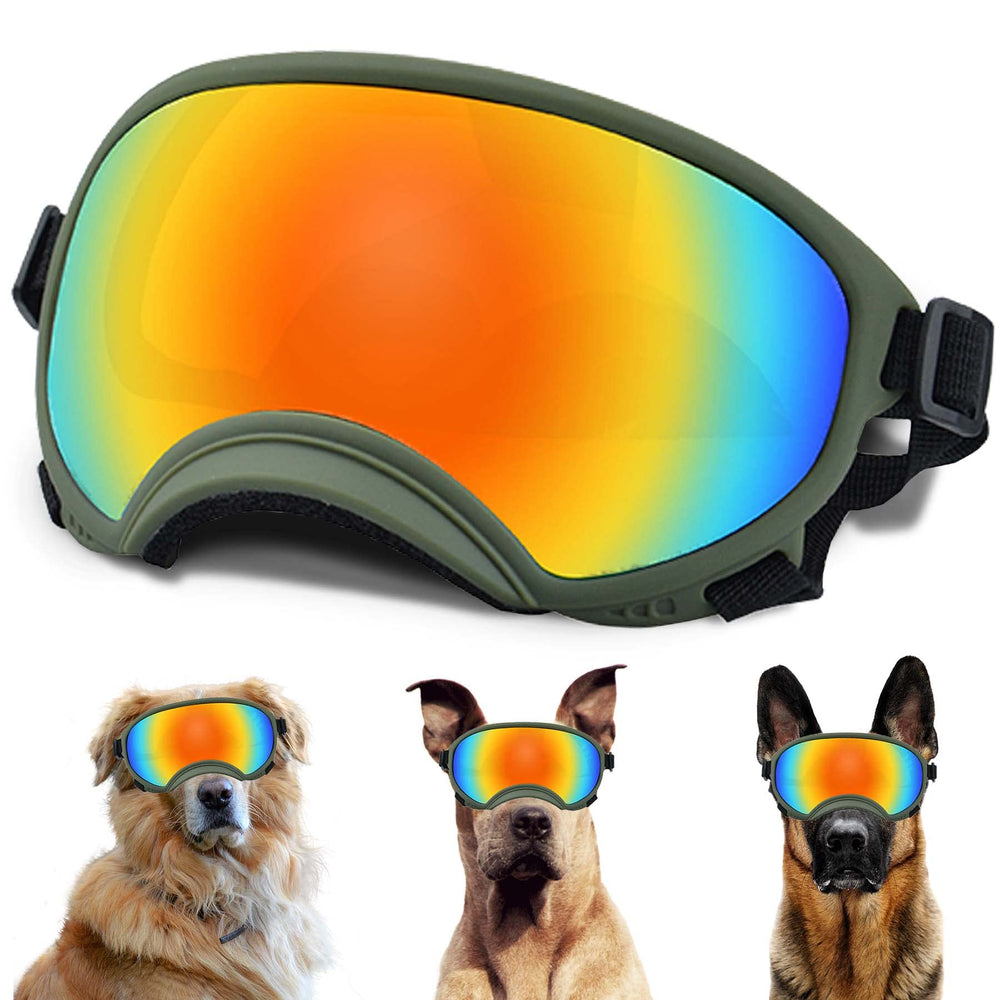 Gafas NICERINC PET para perros grandes con ajuste seguro para salidas.