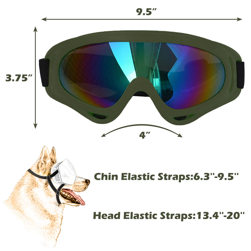 Gafas NICERINC PET con lentes de policarbonato protegen ultravioleta para días soleados