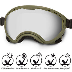 Gafas NICERINC PET con proteccion UV para ojos de perro al aire libre