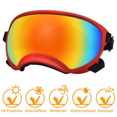Gafas NICERINC PET para perro con protección UV para paseos soleados