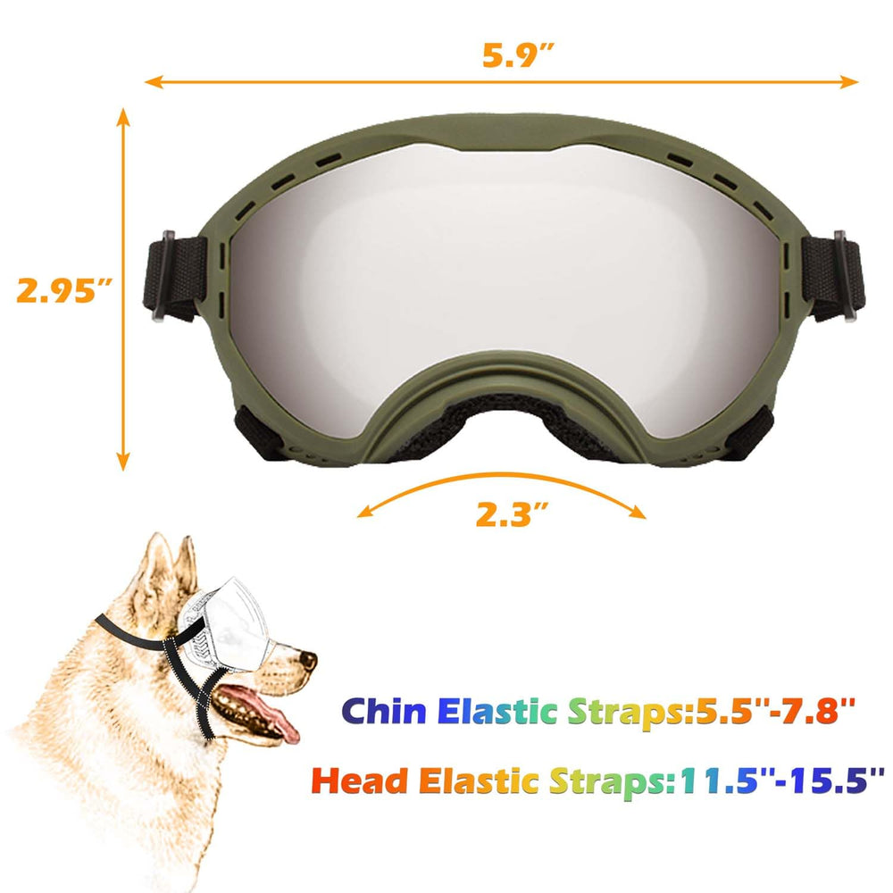 Interior de esponja multicapa de las gafas NICERINC PET para mayor confort