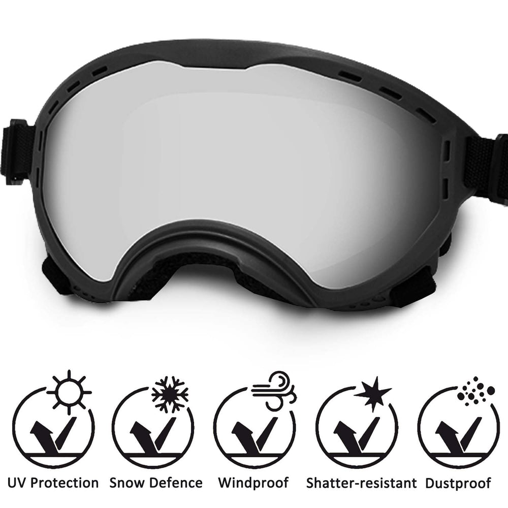 NICERINC PET gafas perro correa ajustable para ajuste cómodo durante paseos