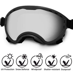 NICERINC PET gafas perro correa ajustable para ajuste cómodo durante paseos