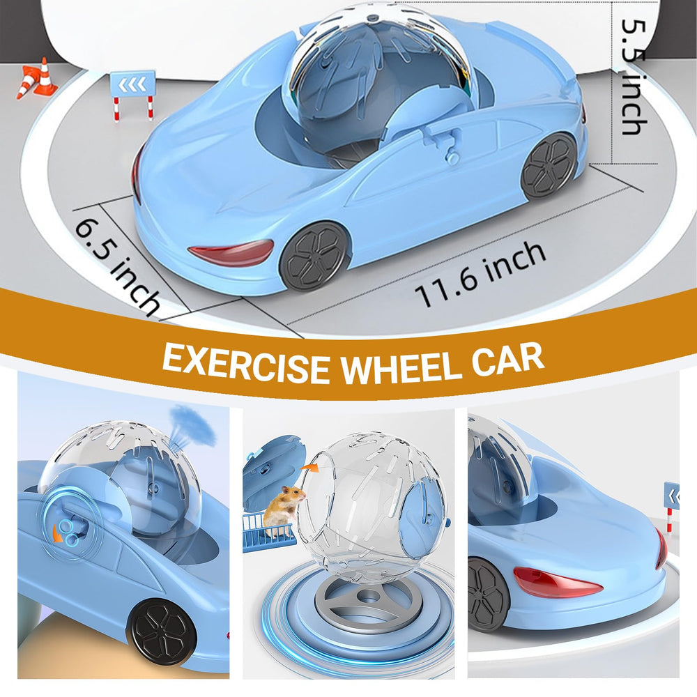 Nicerice Hamster Car con modos de entrenamiento para mascotas pequeñas