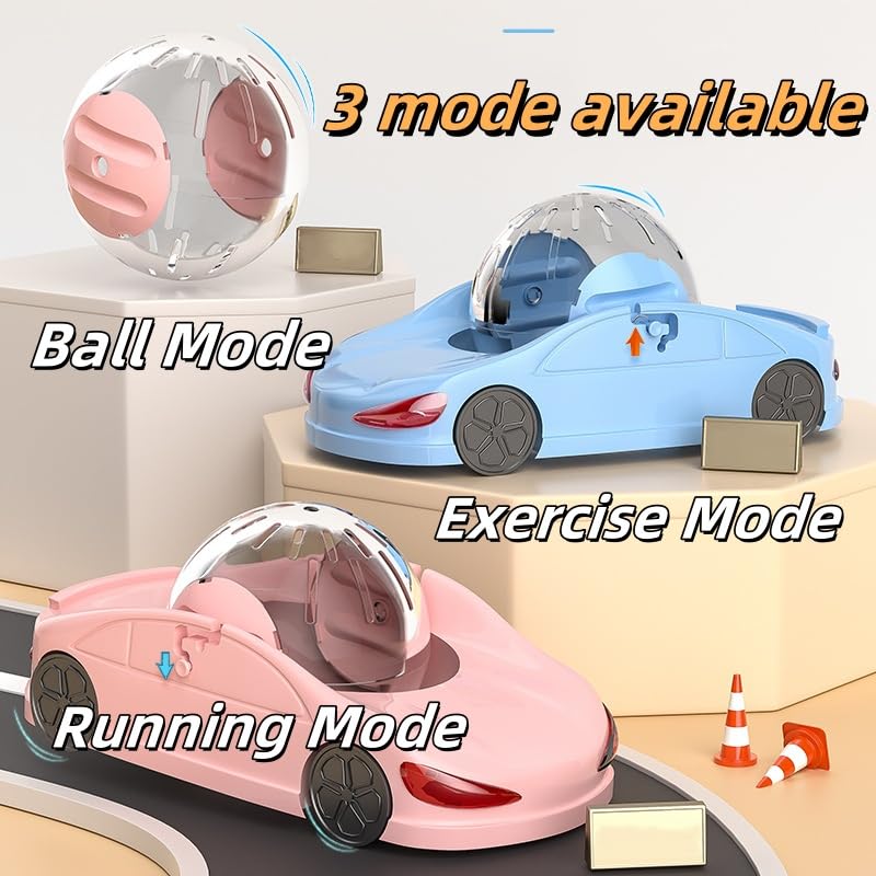 Ventilación segura del Hamster Car para respiración cómoda.