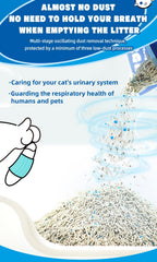 NIKORO Tofu Cat Litter, sin aroma para un ambiente cómodo.