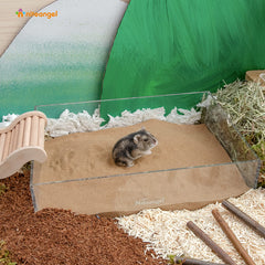 Niteangel arena desertica para degu: fomenta comportamientos naturales de excavación y juego