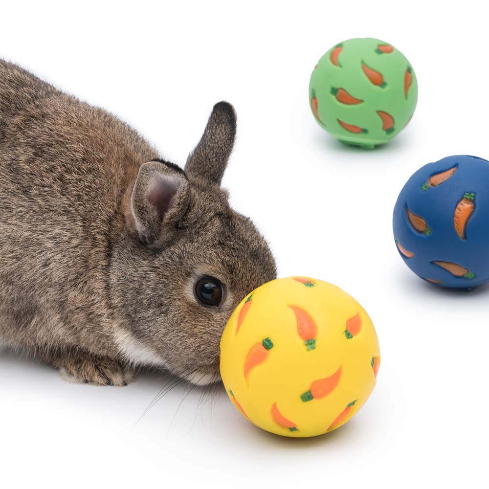 Bola de Premios Niteangel para conejos inicia actividad física.