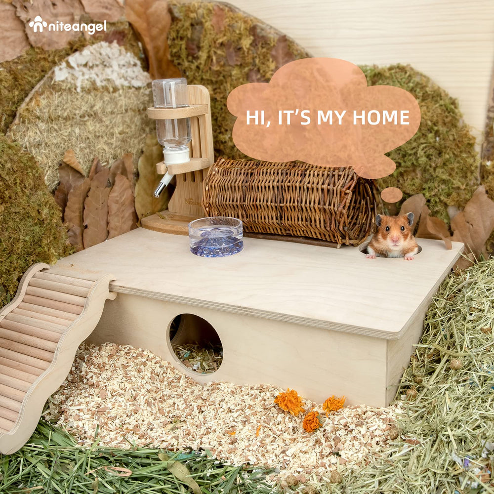 Niteangel Casa Laberinto: sistema de tuneles que estimula exploración de tu mascota.