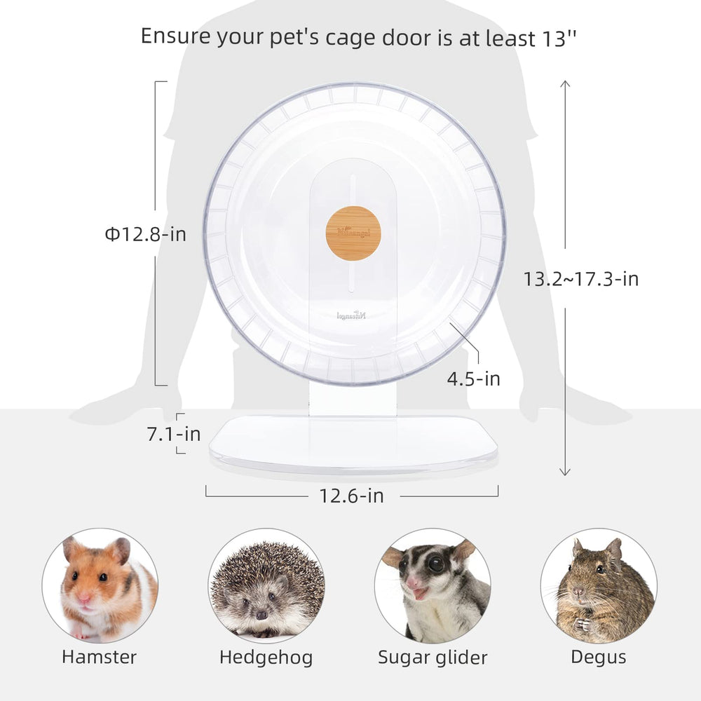 Diseño seguro de Niteangel para hamsters, apoyo estable durante el ejercicio