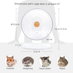 Diseño seguro de Niteangel para hamsters, apoyo estable durante el ejercicio