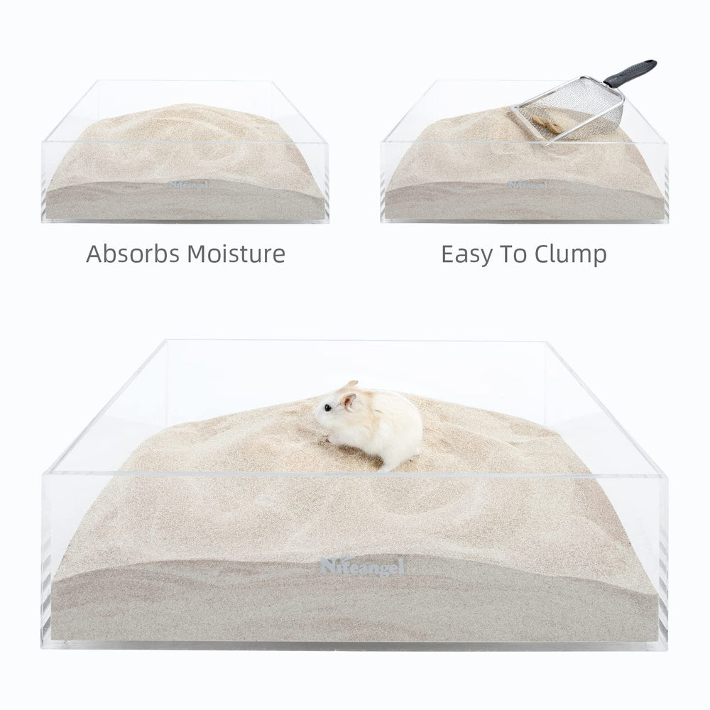 Niteangel Zona de baño desértico para roedores pequeños