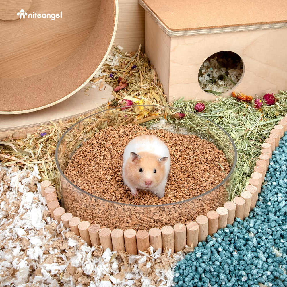 Niteangel sustrato natural para varias mascotas pequeñas, cómodo y seguro.