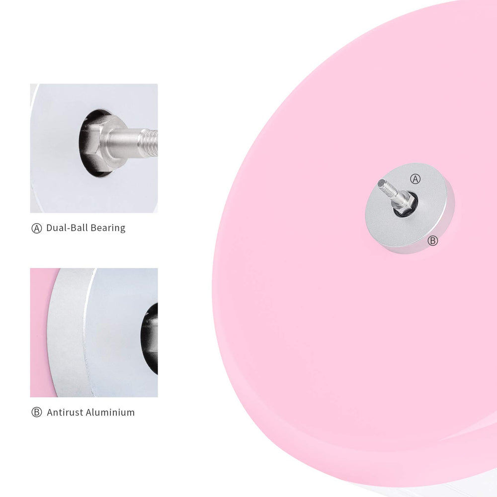 Rueda Niteangel para jerbos y hámsters de 11 pulgadas en rosa.