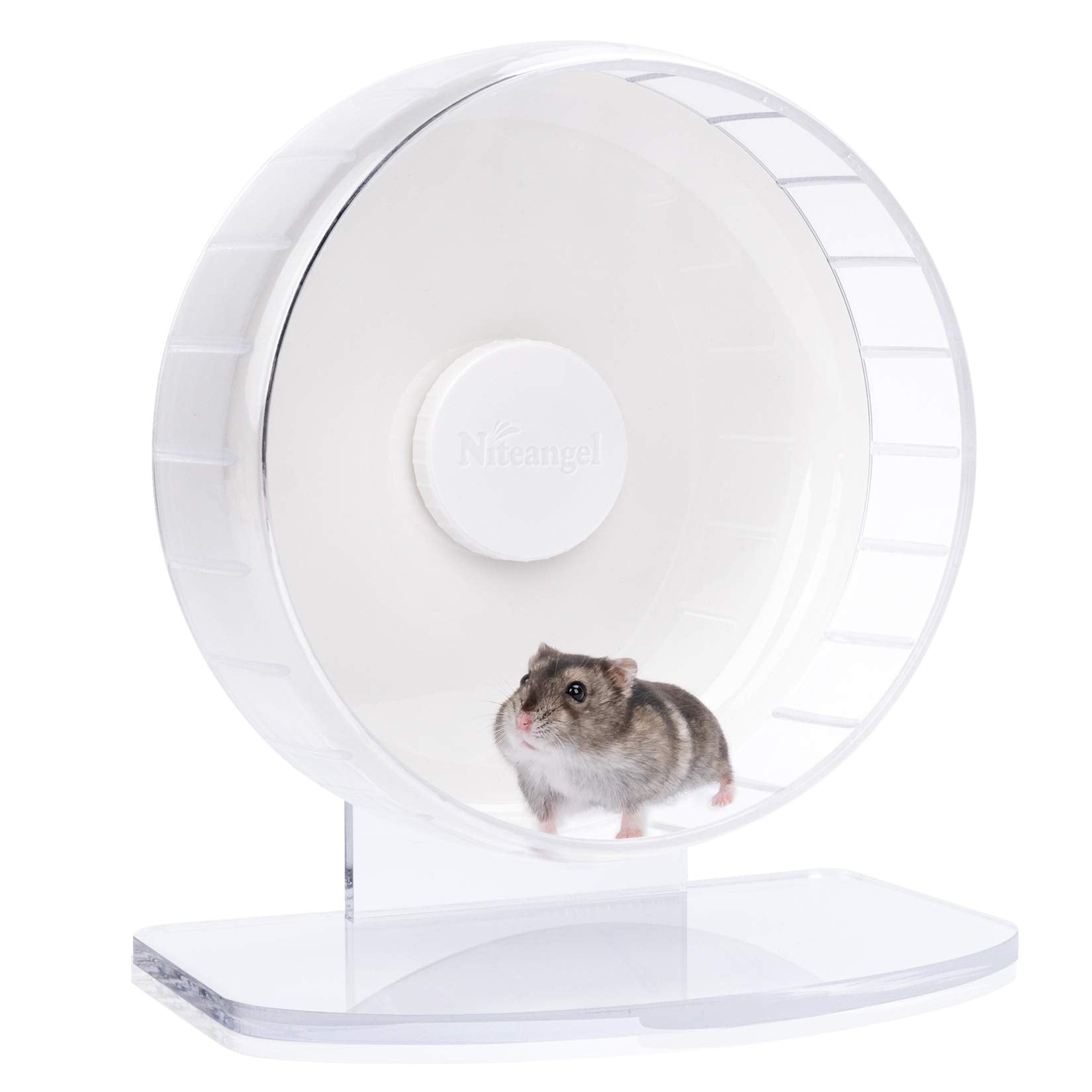Niteangel rueda silenciosa para hamster, funcionamiento suave para noches tranquilas